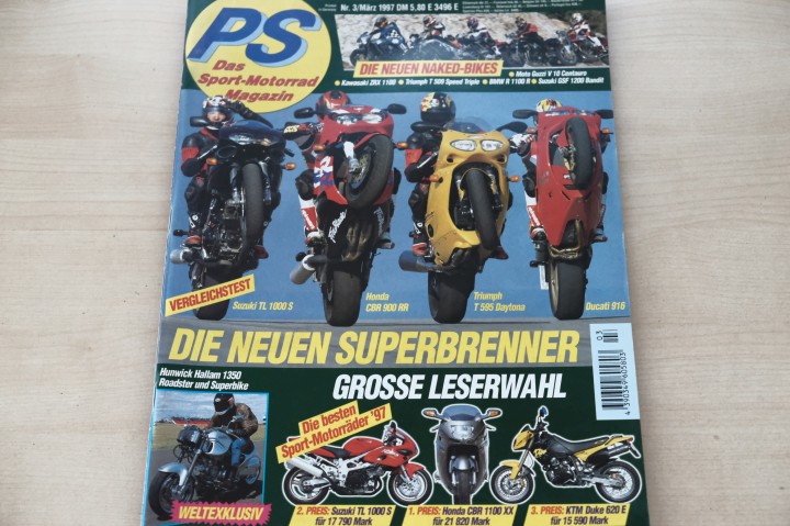 Deckblatt PS Sport Motorrad (03/1997)